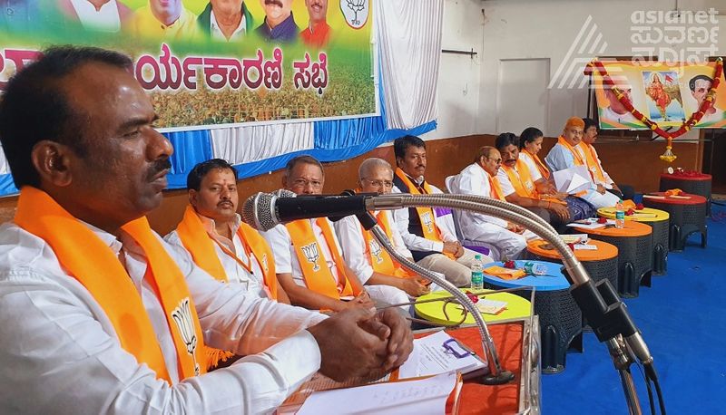 bjp state general secretary n ravikumar slams jds at yadgir gvd