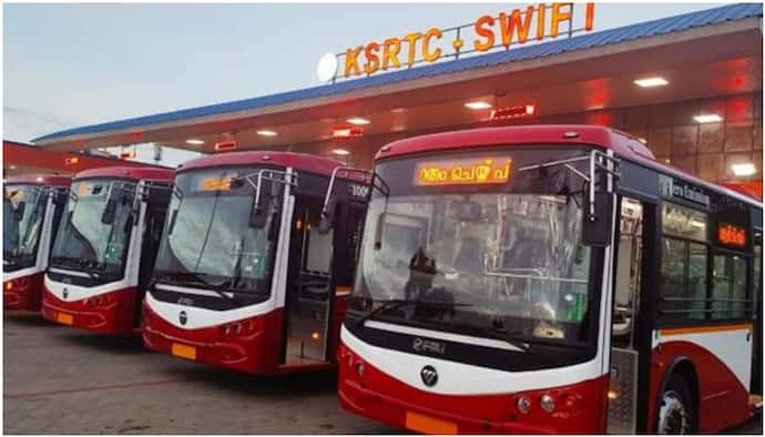KSRTC Swift bus conductor terminated for collecting money without issuing tickets to passengers