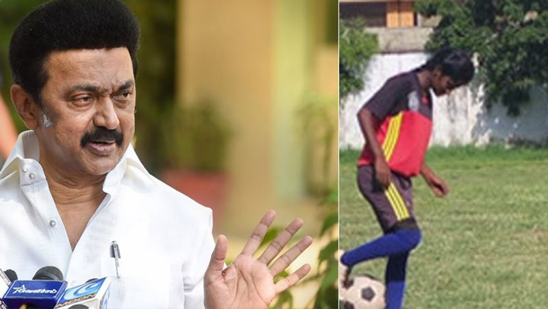 Football player Priya is dead... CM Stalin announced a relief of Rs.10 lakh