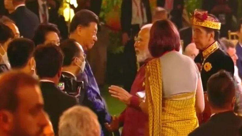 PM Modi Xi Jinping shake hands at G20 dinner in first meeting since Ladakh standoff