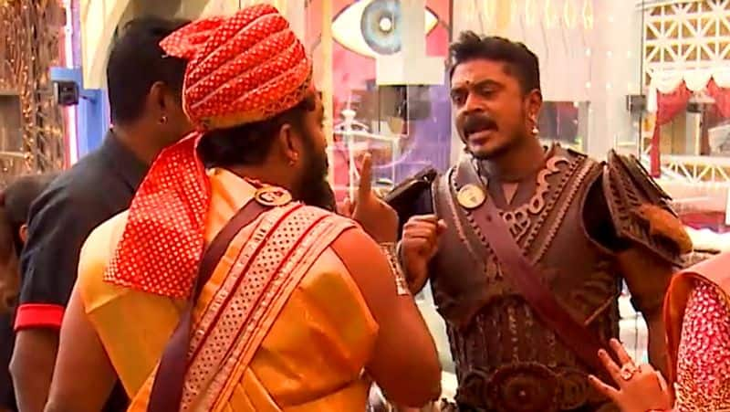 Azeem fight with vikraman during task in BiggBoss season 6 Tamil