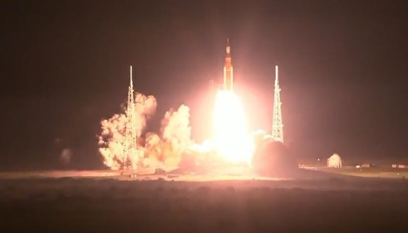 NASA next generation Artemis 1 mission finally lifts off 50 years after Apollo gcw