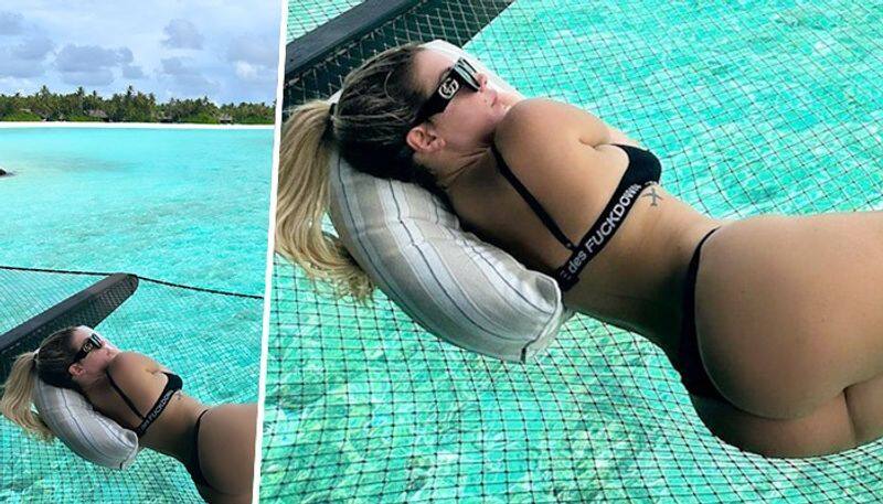 SEXY Pictures: Mauro Icardi's ex-wife Wanda Nara enjoys Maldives vacay; flaunts voluptuous body in bikini gets trolled snt