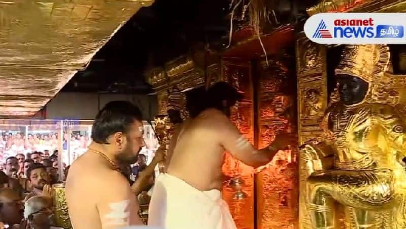 Sabarimala Ayyappan temple opening for mandala pooja