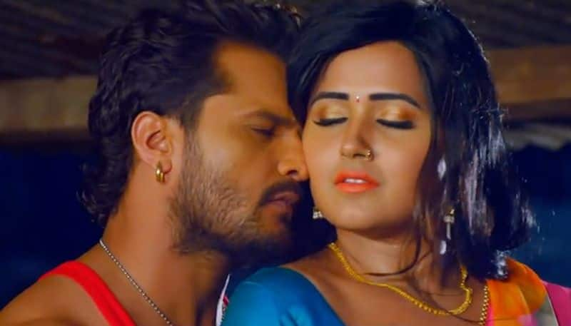 Bhojpuri sexy video Kajal Raghwani Khesari Lal Yadav HOT dance moves in Na Chheda Na Piya creating buzz RBA