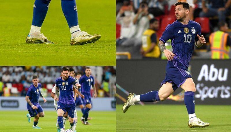 football qatar world cup 2022 uae vs argentina golden boot lionel messi ready for showpiece event fans elated after friendly rout snt