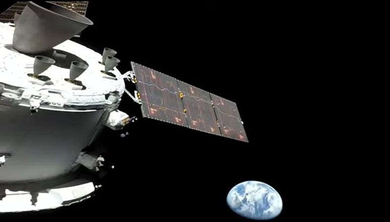 NASA  Orion spacecraft shows first images of Earth on its way to Moon gcw