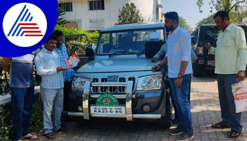 neglect court order  Officers vehicles seized in Chikkodi gow