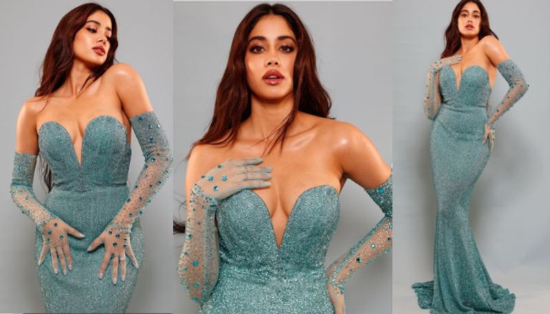 Janhvi Kapoor like a mermaid queen