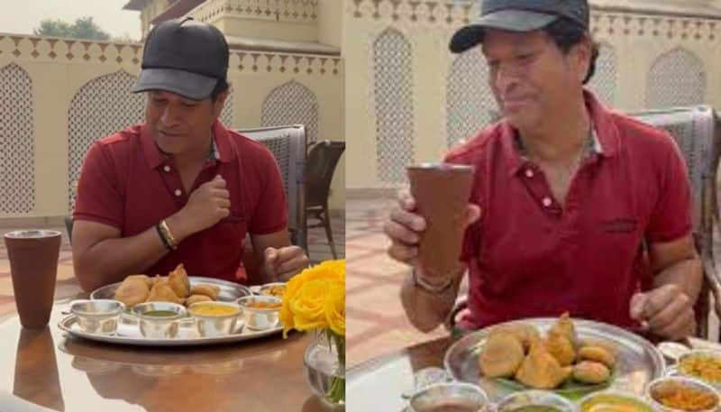 Sachin Tendulkar Relishes Jaipuri Breakfast In Style