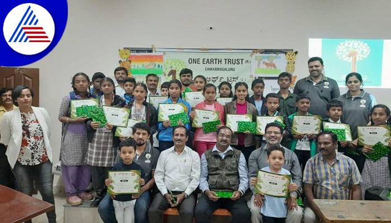 Painting Competition Held in Chikkamagaluru grg