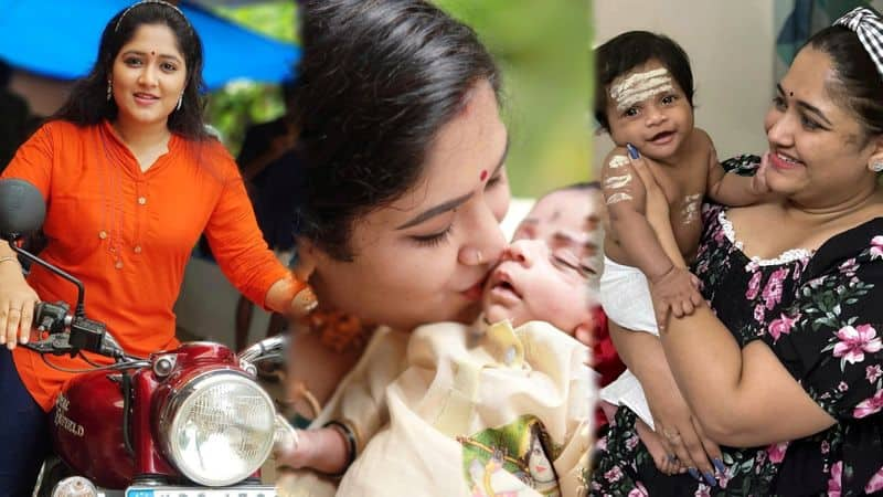 actress anusree share her son photos