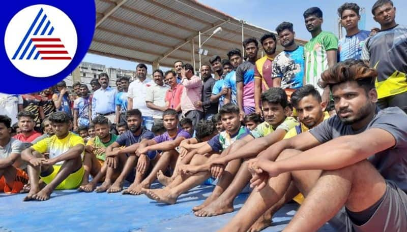 Davangere University does not provide necessary facilities to athletes rav