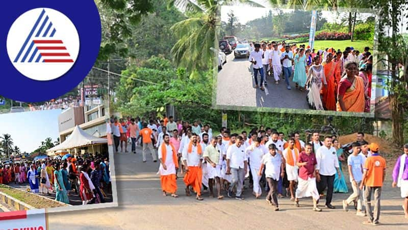 Dharmasthala Laksha Deepotsava: Thousands Of Devotees In Padayatra Vin