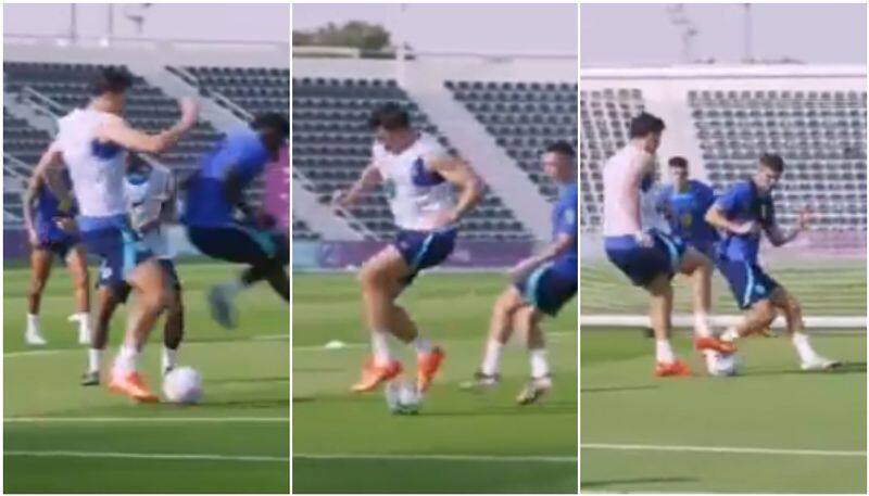 Harry Maguire super skill in England practice session  