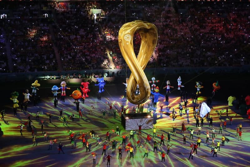 fifa world cup 2022 qatar starts with spectacular opening ceremony