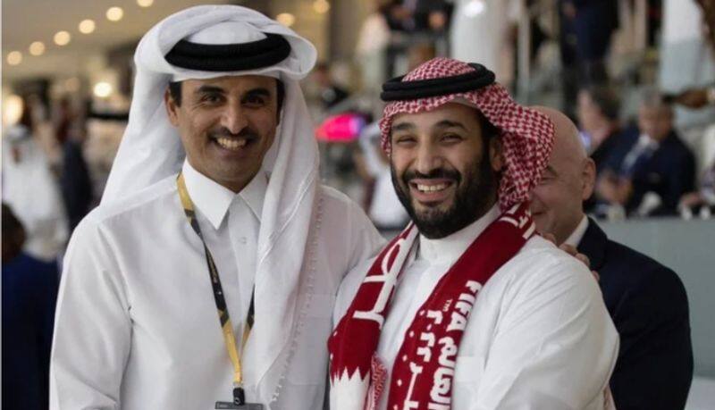 Saudi Crown prince Mohammed bin Salman attends opening ceremony of FIFA World Cup in Qatar