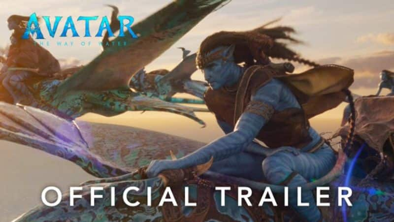 James cameron's Avatar The way of water movie new trailer released