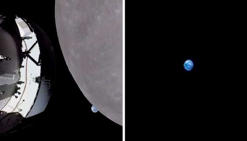 NASA Orion spacecraft clicks stunning images of Moon Earth Check out gcw 