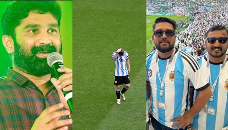 shafi parambil reply to vt balram troll on argentina lost against saudi in world cup