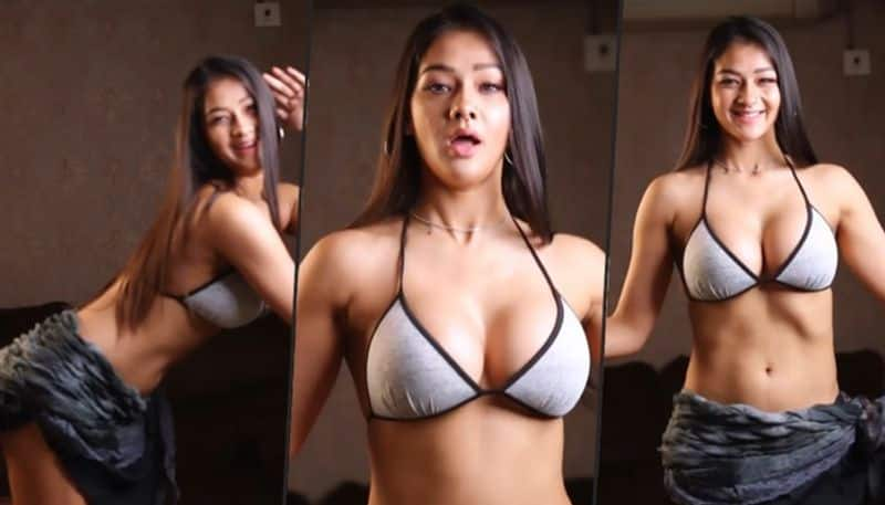 Namrata Malla SEXY 'n' BOLD video, pics: Bhojpuri actress shows off her belly dancing skills in bikiin bra RBA