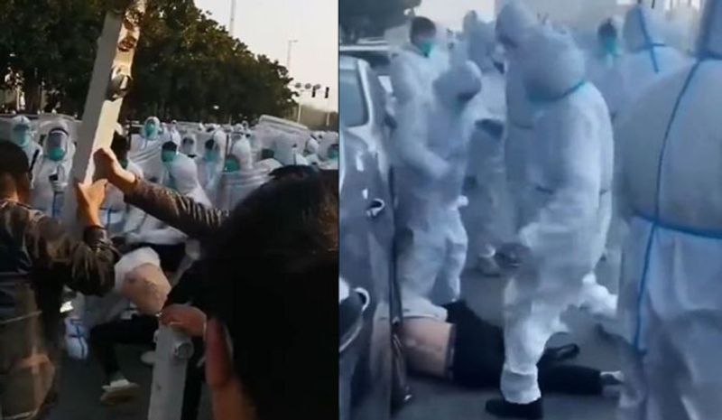 Foxconn admits 'technical error' after workers go on rampage largest iPhone factory in China  turns warzone