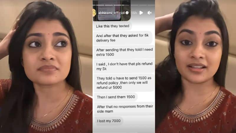 Asuran movie actress ammu abhirami posts shocking video about online spam