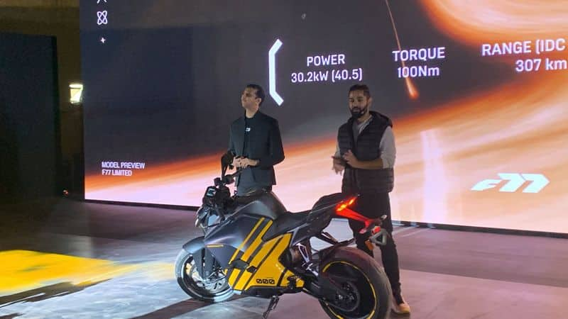 the ultimate Ultraviolette F77 Electric Bike sale started in India