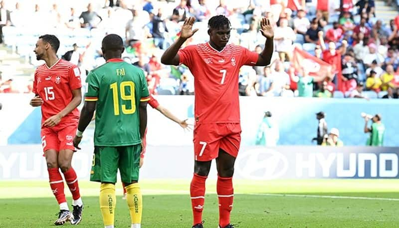 football Switzerland Embolo trolled for no celebration after goal against country of birth Cameroon in Qatar World Cup 2022 snt