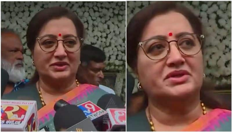 Sumalatha ambareesh reaction About Her son Abhishek marriage news sgk