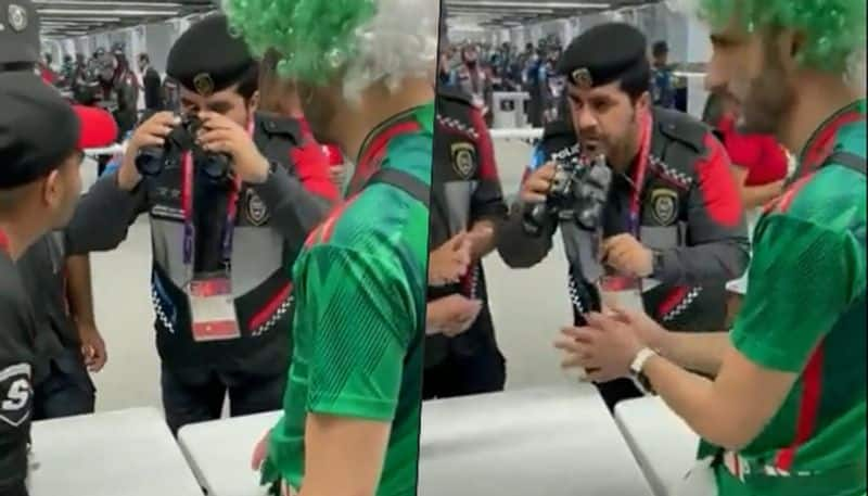 football poland vs Mexico fan smuggles alcohol into Qatar World Cup 2022 stadium in binoculars; Twitterati say 'Cheers' snt