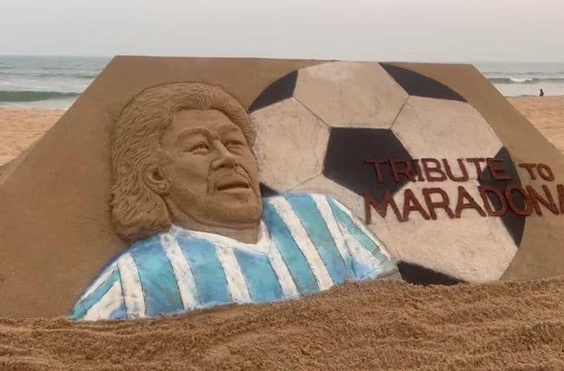 Tribute to Maradonas 2nd Death anniversary