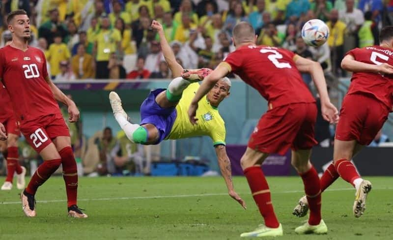 FIFA World Cup Richarlison double helps Brazil outclass Serbia kvn