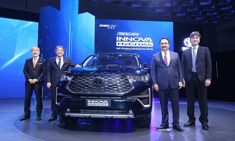 Toyota Kirloskar Motor Launches the All New Innova HyCross Self Charging Strong Hybrid Electric Vehicle ckm