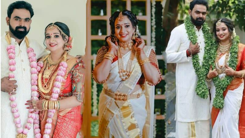 actress  gowri krishnan share her wedding videos