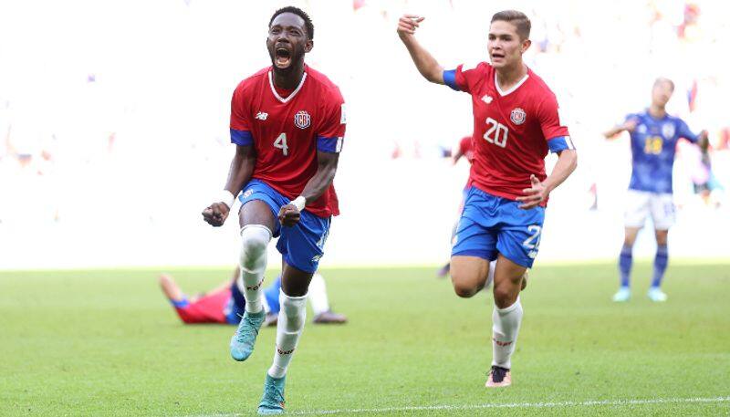 Costa Rica won over Japan in qatar world cup by one goal