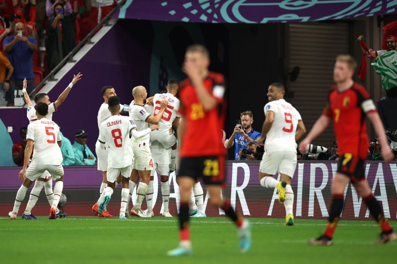 football Qatar World Cup 2022: The 4 vital moments from Morocco Belgium shocker-ayh