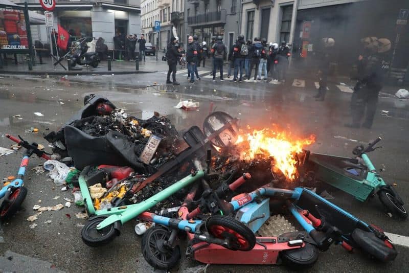 FIFA World cup 2022: Morocco beats Belgium, Riots in brussels