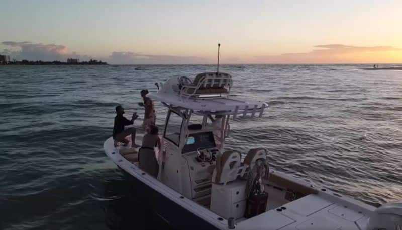 Man Jumps Into Ocean After Ring Falls In During Proposal