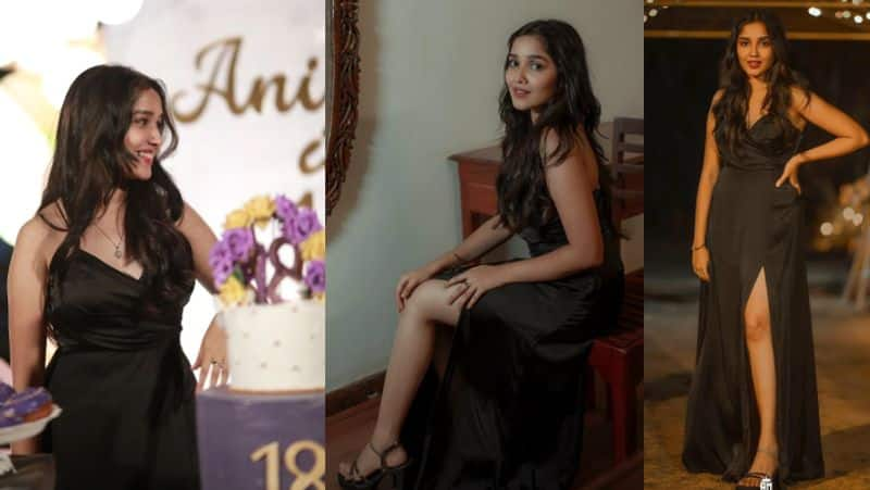 Actress Kutty Nayan Anikha surendran 19th Birthday celebration gan