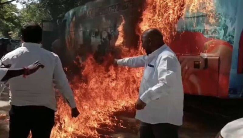 YSR Telangana Party chief YS Sharmila arrested; her campaign bus set ablaze