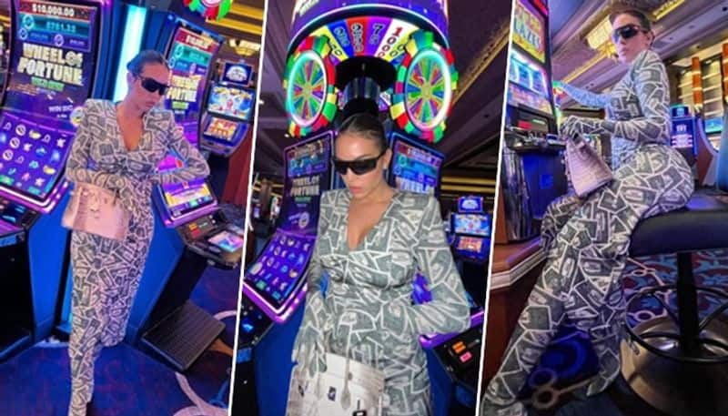 sexy pictures cristiano Ronaldo girlfriend Georgina Rodriguez trolled for flaunting curves in 'million dollar' dress at Vegas casino snt