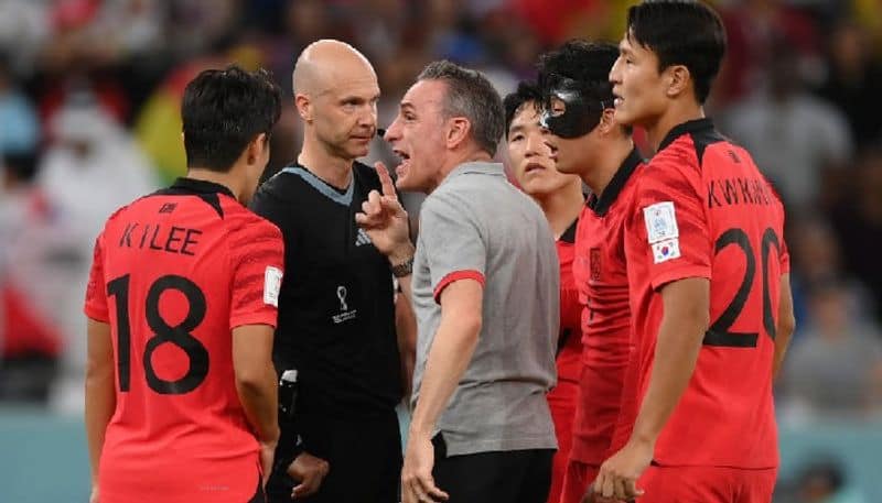 football 'Worst referee ever' Fans blast Anthony Taylor for shocker in South Korea's Qatar World Cup 2022 loss to Ghana snt