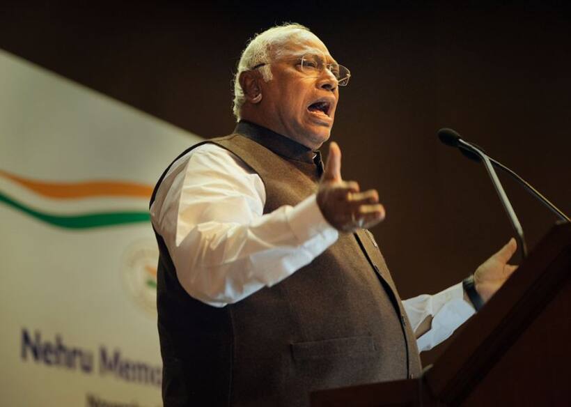 दूसरी बार बिगड़ी खड़गे की जुबान रावण की तरह मोदी के 100 मुख हैं, BJP का जवाब ये गुजरात का अपमान