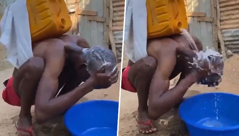 Desi jugaad of makeshift shower has awestruck netizens; watch video - gps