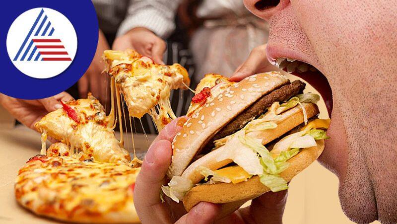 eating a lot of pizza and burgers make risk of cancer increases