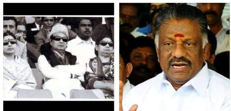 former CM OPanneerselvam warning DMK MP A.Raja tvk