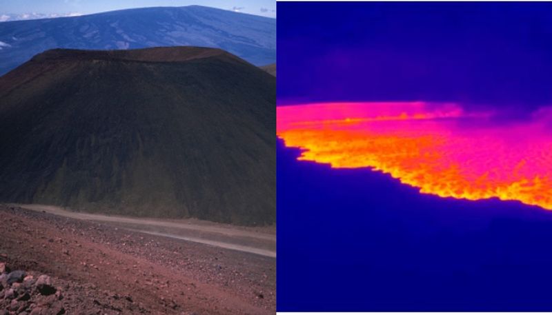 Worlds largest active volcano Mauna Loa starts  erupts in Hawaii