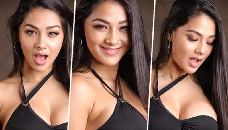 Namrata Malla HOT and SEXY video: Bhojpuri actress shows off her cleavage in black bikini bra; reel goes VIRAL RBA