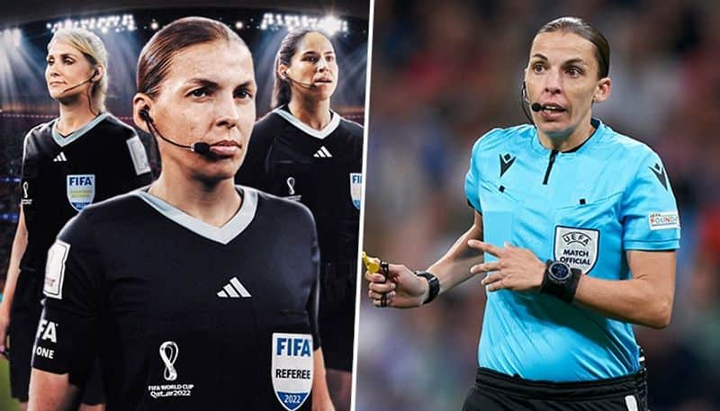 football costa rica vs germany Stephanie Frappart first woman to referee men's Qatar World Cup 2022 game takes social media by storm snt